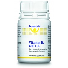 Burgerstein Vitamin D3 600IE  100 Kapseln