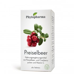 Phytopharma Preiselbeer 280 Tbl