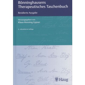 Gypser Klaus-Henning, Bönninghausens Therapeutisches Taschenbuch
