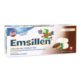 Emsillen Kinder-Halstabletten Kakao 20Stk.