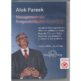Pareek Alok, Management von fortgeschrittenen Krebsfällen 3 DVD's